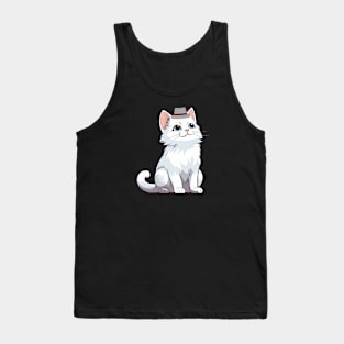 Cute cat lady Tank Top